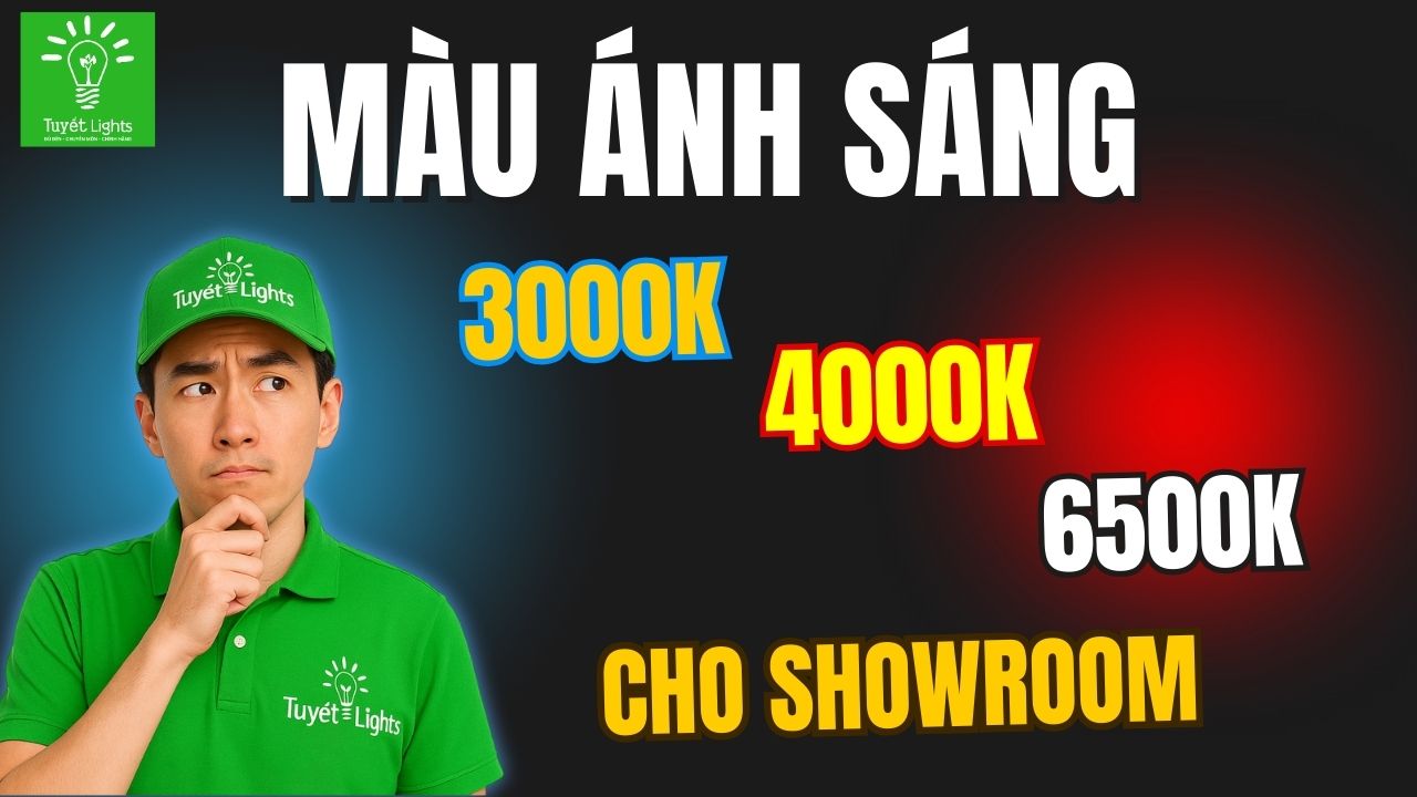 Cách phối màu ánh sáng đèn rọi ray để tăng trải nghiệm mua sắm